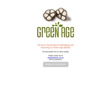 Tablet Screenshot of green-age.de